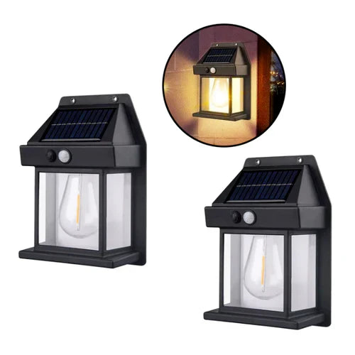 Luminária Solar com Sensor de Movimento – Ilumine com Estilo e Sustentabilidade!