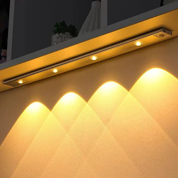 Luminária LED com Sensor de Movimento | Bateria Recarregável USB