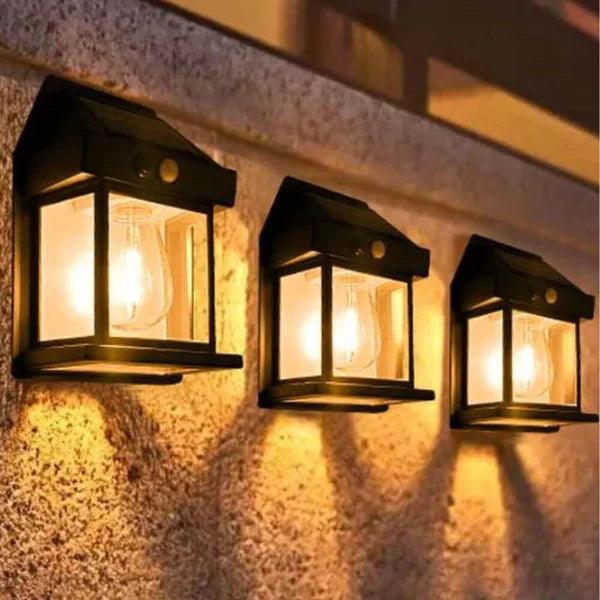 Luminária Solar com Sensor de Movimento – Ilumine com Estilo e Sustentabilidade!