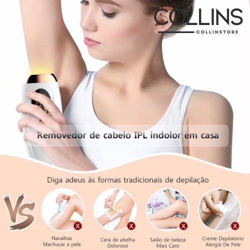 Depilador Indolor 2 em 1 - LaserFlex™