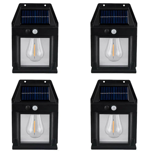 Luminária Solar com Sensor de Movimento – Ilumine com Estilo e Sustentabilidade!