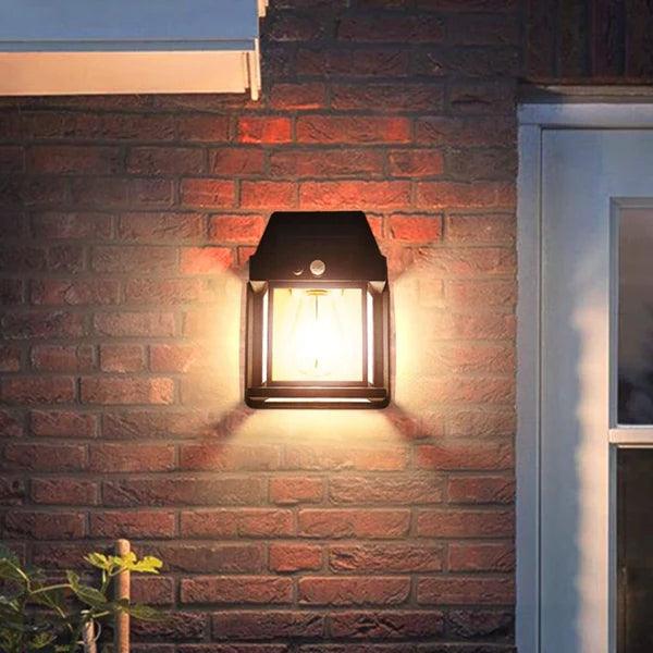 Luminária Solar com Sensor de Movimento – Ilumine com Estilo e Sustentabilidade!