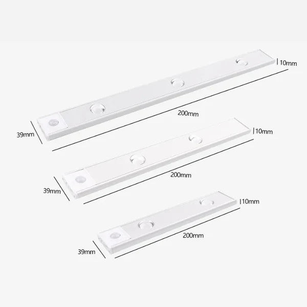 Luminária LED com Sensor de Movimento | Bateria Recarregável USB