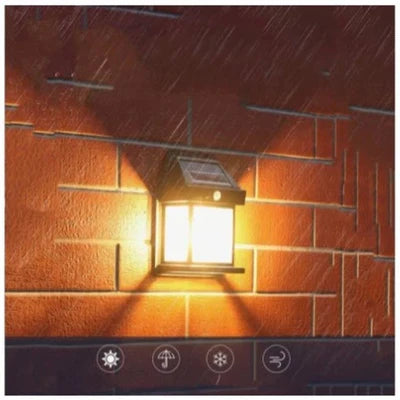 Luminária Solar com Sensor de Movimento – Ilumine com Estilo e Sustentabilidade!