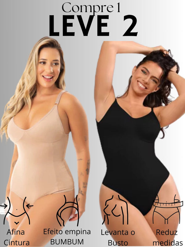 Body Modelador - ShapeSlim - Compre 1 - Leve 2