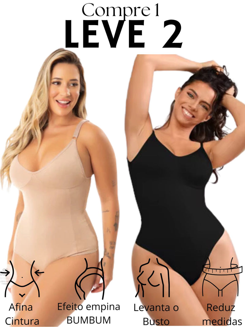 Body Modelador - ShapeSlim - Compre 1 - Leve 2