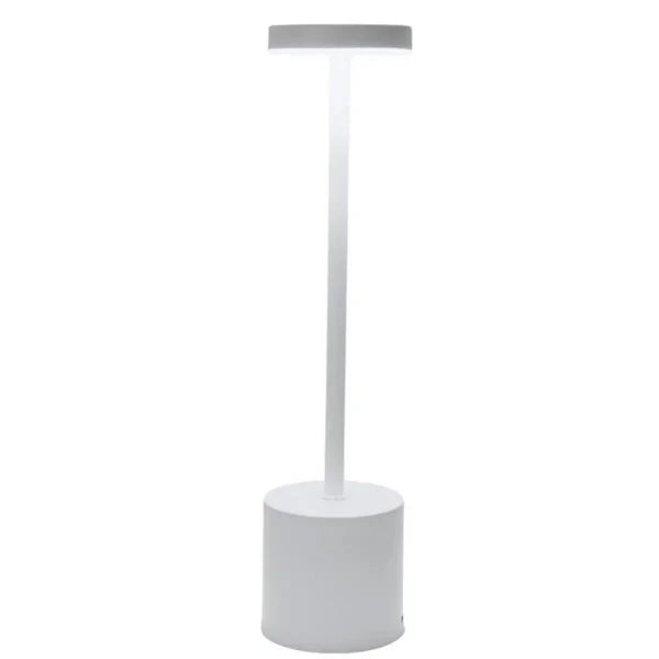 Luminária de Mesa Sem Fio | Bateria Recarregável e Iluminação Ajustável
