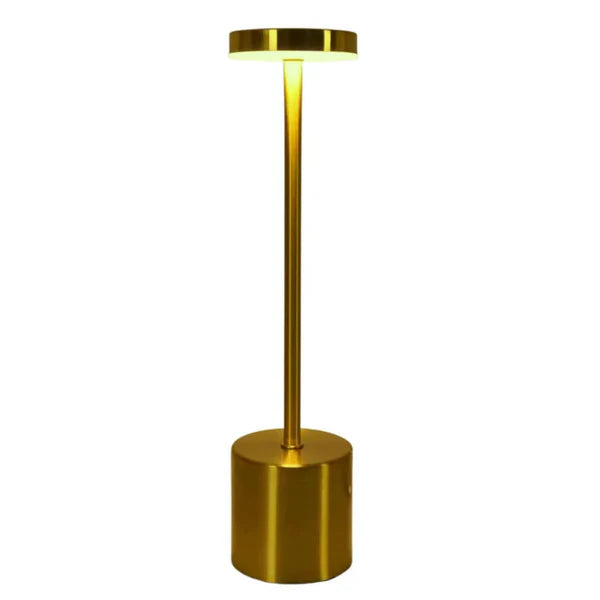 Luminária de Mesa Sem Fio | Bateria Recarregável e Iluminação Ajustável
