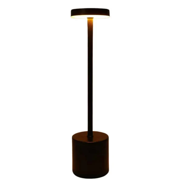 Luminária de Mesa Sem Fio | Bateria Recarregável e Iluminação Ajustável